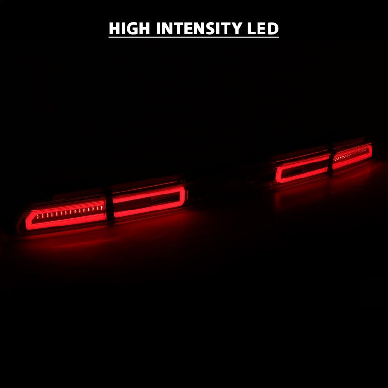 Load image into Gallery viewer, ANZO 08-10 Dodge Challenger LED Taillights - Red/Clear w/Sequential Turn Signal
