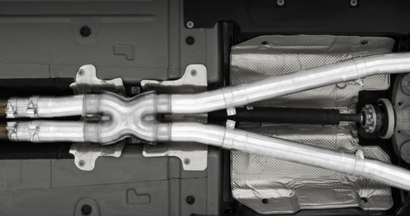 Load image into Gallery viewer, MBRP 15-Up Challenger 5.7 / 17-Up 6.2L/6.4L 3in Race Series Cat-Back w/ Quad Tips T304 Exhaust
