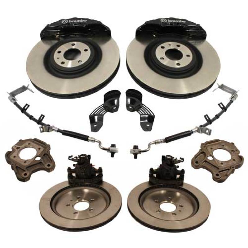 Load image into Gallery viewer, Ford Racing 2005-2014 Mustang Six Piston 15-inch Brake Upgrade Kit
