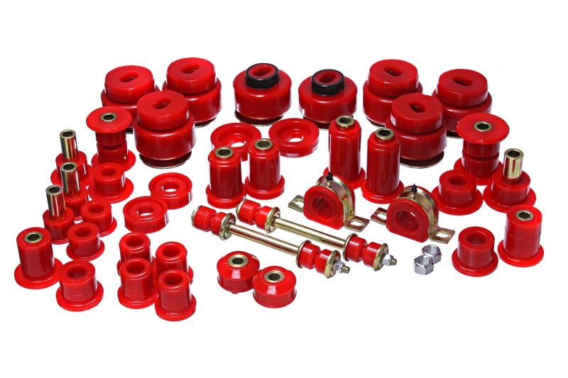 Load image into Gallery viewer, Energy Suspension 07-10 Chevy/GMC Hyper-Flex Master Bushing Set - Red
