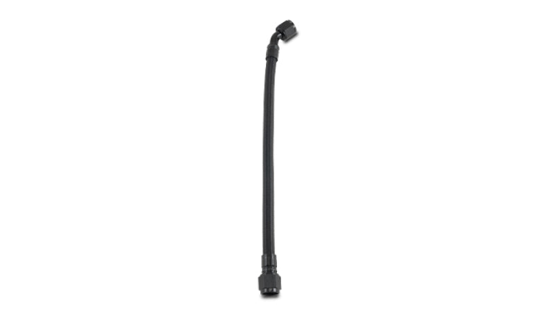 Load image into Gallery viewer, Vibrant 18in PTFE Hose Assy w/6AN Female Fittings Straight/45 Deg
