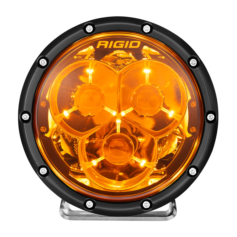 Load image into Gallery viewer, Rigid Industries 360-Series Laser 6in Amber PRO Amber Backlight
