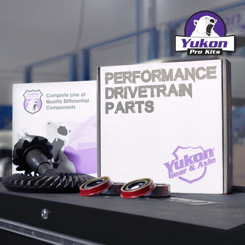 Load image into Gallery viewer, Yukon Gear 8.25in CHY 4.88 Rear Ring &amp; Pinion Install Kit 1.618in ID Axle Bearings and Seals
