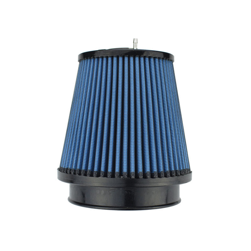 Load image into Gallery viewer, Injen NanoWeb Dry Air Filter 4.0 Flange w/ShurLok / 5.63 Base OD /6.0 Tall /4.0 Top w/Barb Fitting
