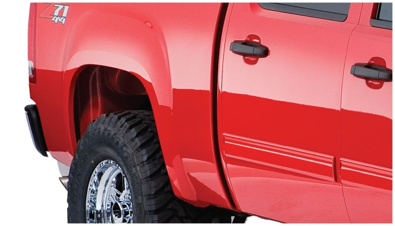 Load image into Gallery viewer, Bushwacker 07-13 GMC Sierra 1500 Fleetside Cutout Style Flares 4pc 69.3in Bed - Black
