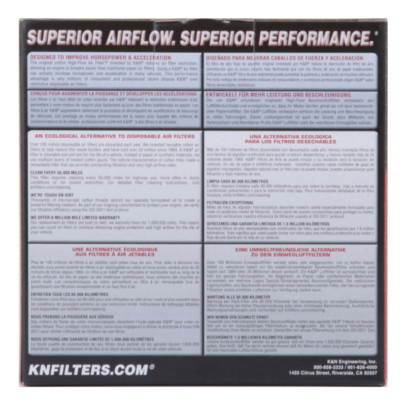 Load image into Gallery viewer, K&amp;N Replacement Air Filter 4.688in ID x 6.063in OD x 1.875in H for Harley-Davidson/Rover
