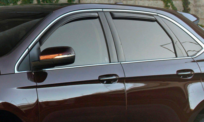 Load image into Gallery viewer, AVS 07-10 Chrysler Aspen Ventvisor In-Channel Front &amp; Rear Window Deflectors 4pc - Smoke
