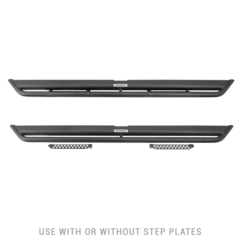 Load image into Gallery viewer, Go Rhino Dominator Extreme DS Sliders - Tex Blk - 52in
