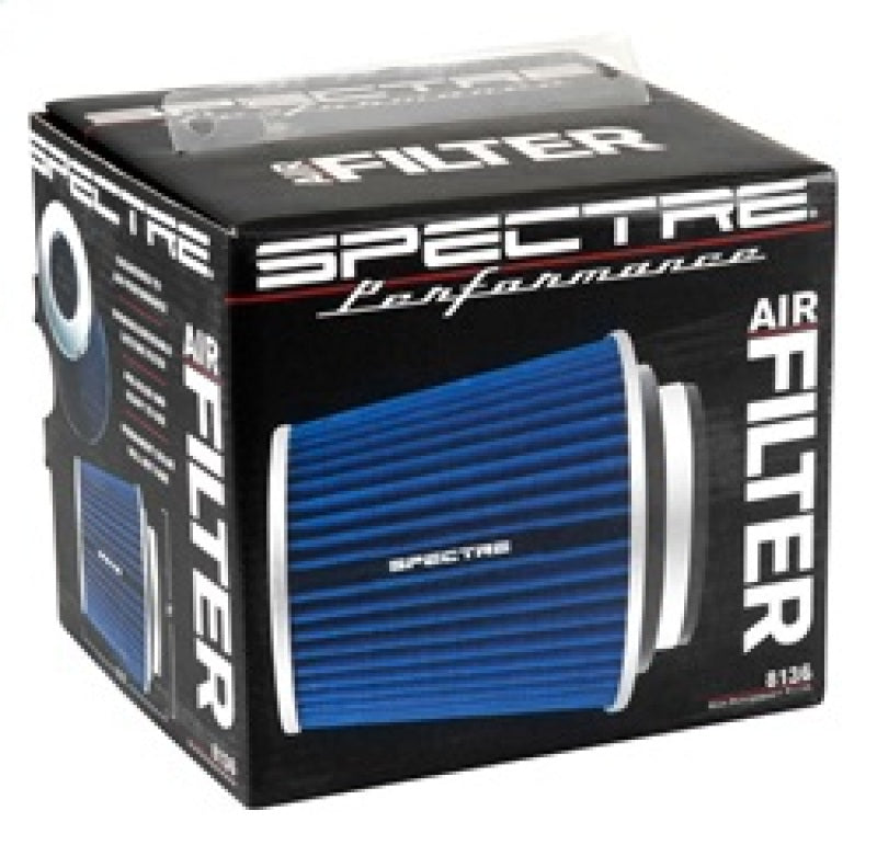Load image into Gallery viewer, Spectre Adjustable Conical Air Filter 5-1/2in. Tall (Fits 3in. / 3-1/2in. / 4in. Tubes) - Blue
