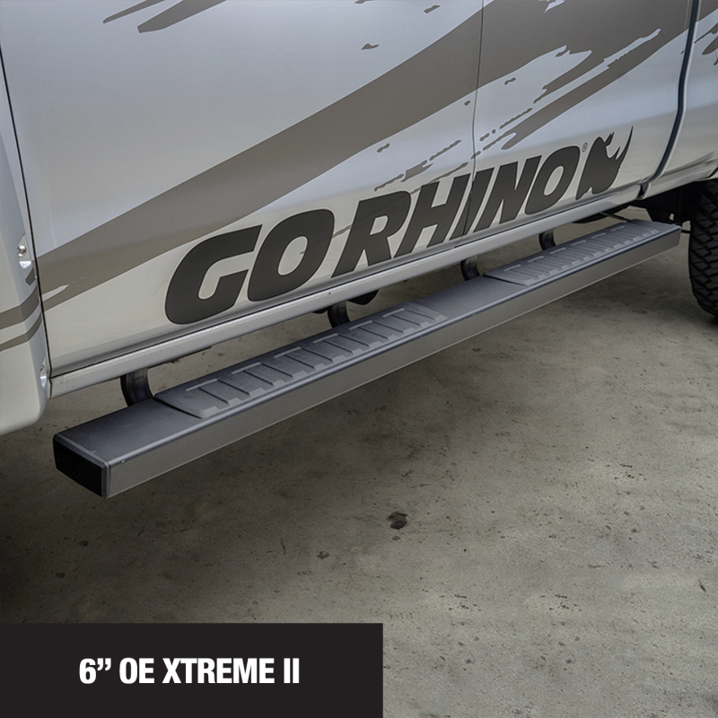 Load image into Gallery viewer, Go Rhino 6in OE Xtreme SideSteps - Chrome - 87in
