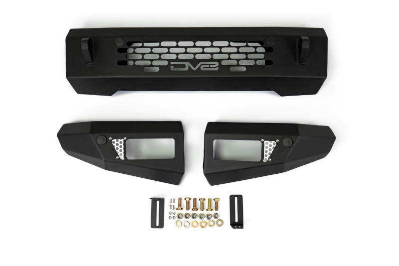 Load image into Gallery viewer, DV8 Offroad 2021+ Ford Bronco Bumper- Accommodates 20in Dual Row Light Bar &amp; (4) 3in Pod Light Mount
