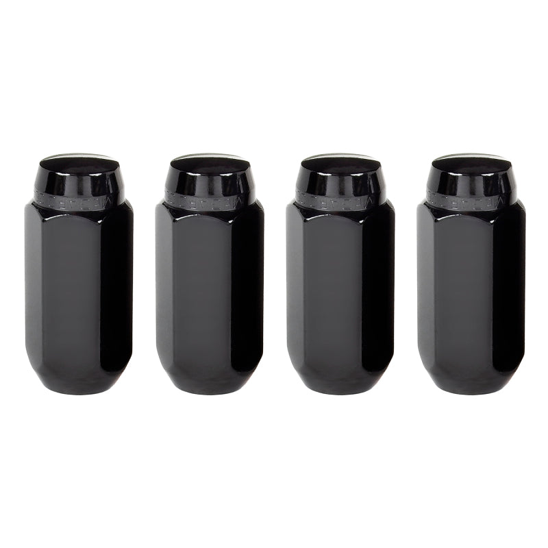 Load image into Gallery viewer, McGard Hex Lug Nut (Cone Seat) M14X1.5 / 22mm Hex / 1.945in. Length (4-Pack) - Black
