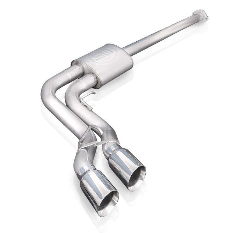Load image into Gallery viewer, Stainless Works 15-19 Ford F150 5.0L Lightning Exit Catback System w/ 4in Tips
