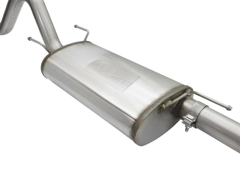 Load image into Gallery viewer, aFe MACHForce XP Cat-Back SS Exhaust w/ Polished Tips 16 Toyota Tacoma V6-3.5L
