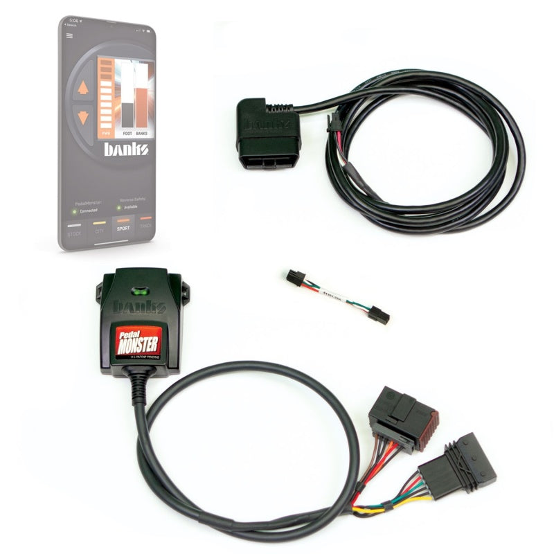 Load image into Gallery viewer, Banks Power Pedal Monster Kit (Stand-Alone) - TE Connectivity MT2 - 6 Way - Use w/Phone
