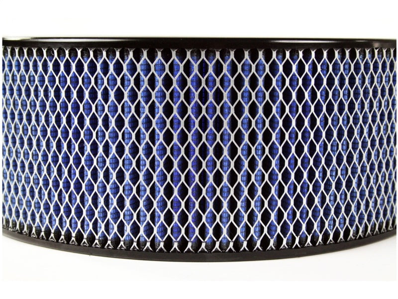 Load image into Gallery viewer, aFe MagnumFLOW Air Filters Round Racing P5R A/F RR P5R 14OD x 11ID x 5H with E/M
