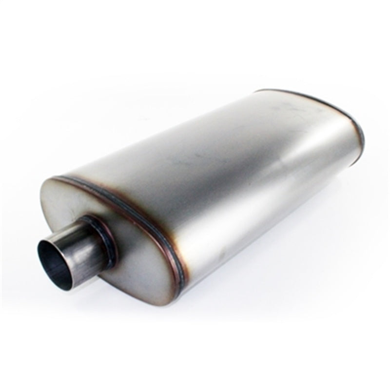 Load image into Gallery viewer, aFe MACHForce XP Exhausts Mufflers SS-409 EXH Muffler 3In/Out 5x11 Body Brushed
