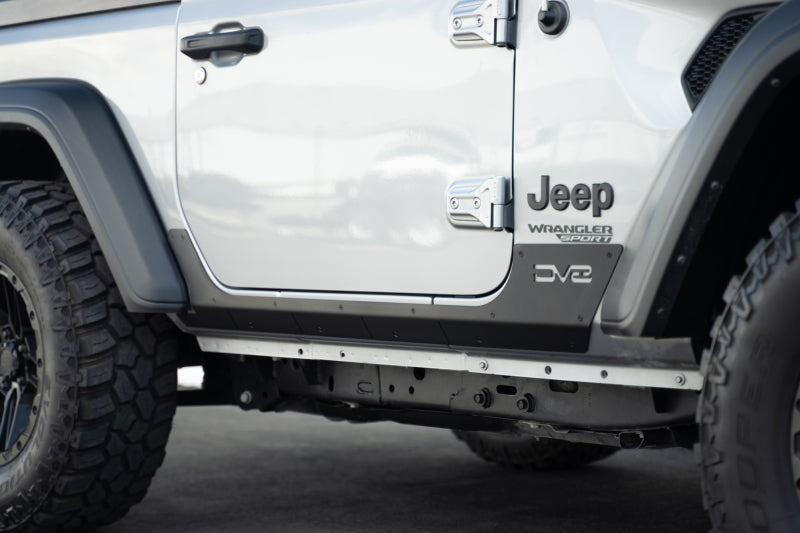 Load image into Gallery viewer, DV8 Offroad 18-23 Jeep Wrangler JL Rock Skins (2 Door Only)
