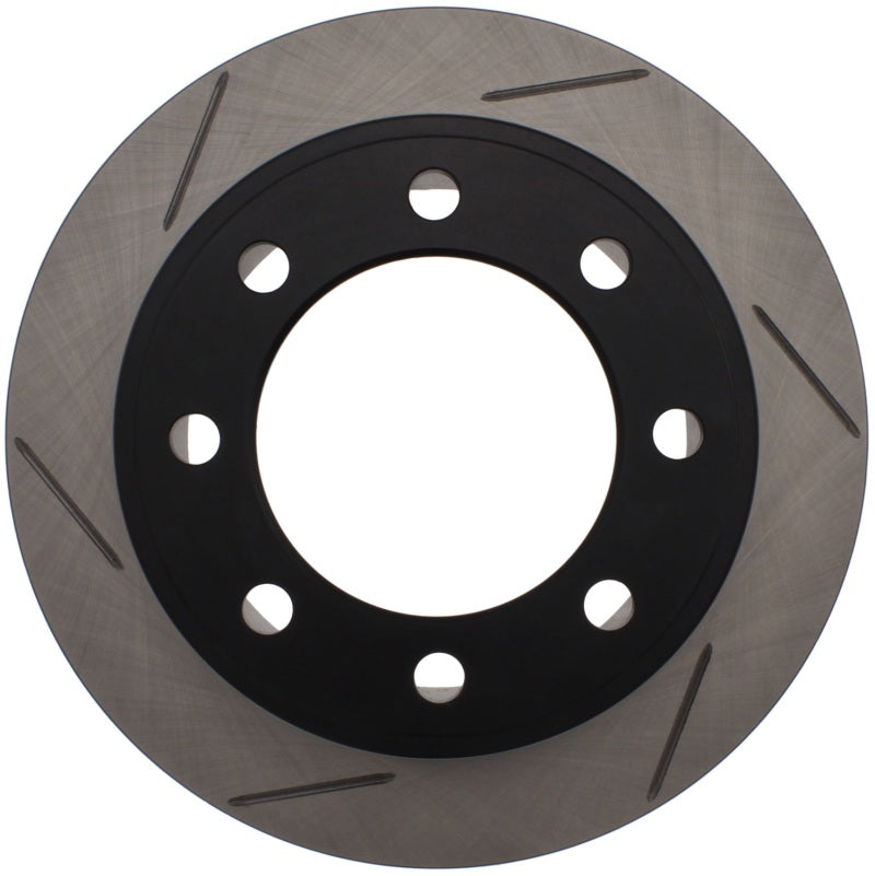 Load image into Gallery viewer, StopTech Power Slot 06-08 Dodge Ram 1500/03-08 Ram 2500/3500 All 2wd/4wd Rear Right Slotted Rotor
