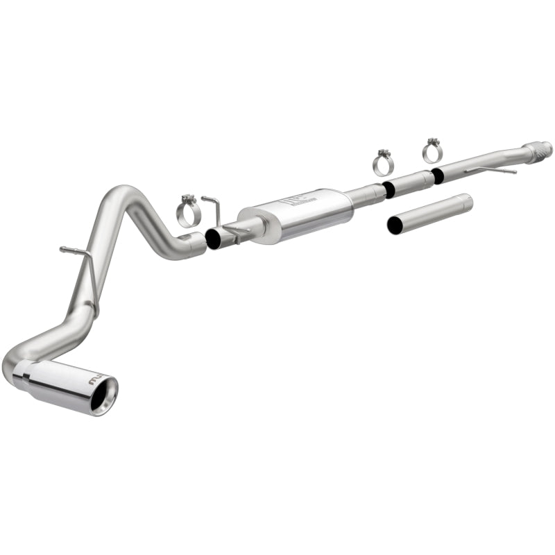 Load image into Gallery viewer, MagnaFlow 2019 Chevy Silverado 1500 V8 5.3L / V6 4.3L Street Series Cat-Back Exhaust w/ Polished Tip
