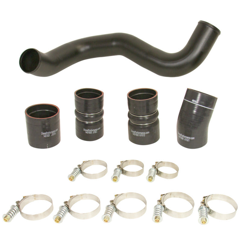 Load image into Gallery viewer, BD Diesel Intercooler Hose &amp; Clamp Kit w/Intake Pipe - 2003-2007 Ford 6.0L PowerStroke

