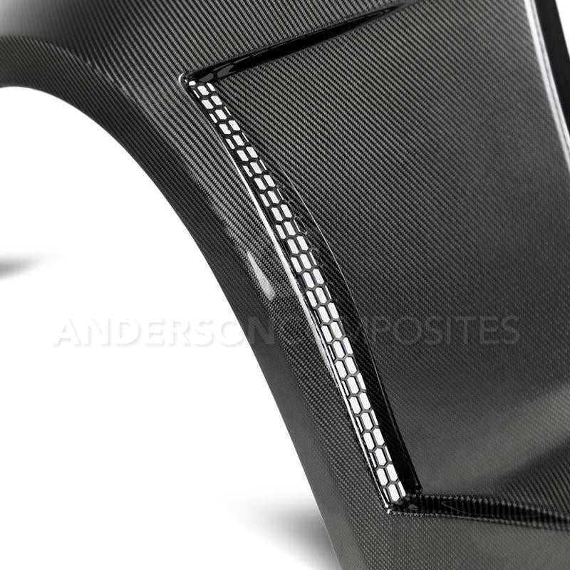 Load image into Gallery viewer, Anderson Composites 16-18 Chevrolet Camaro Type SS Fenders Carbon Fiber (0.40 Inch Wider)
