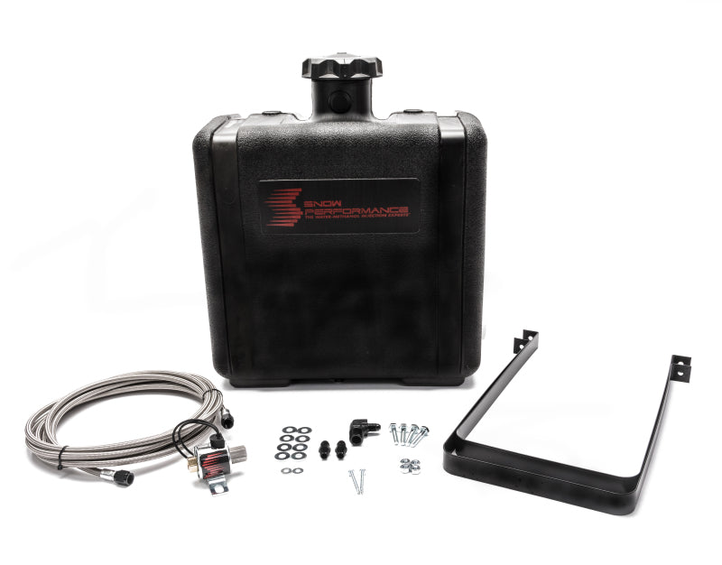 Load image into Gallery viewer, Snow Performance Water Tank Upgrade 7gal (w/Braided SS Line/Brackets/Solenoid/4AN Fittings)
