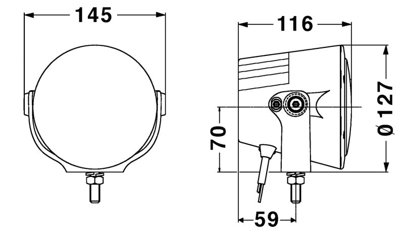 Load image into Gallery viewer, Hella Rallye 4000 X LED Lamp
