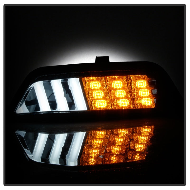 Load image into Gallery viewer, Spyder 15-16 Ford Mustang LED DRL - Smoke (CBL-YD-FM15-LED-SM)
