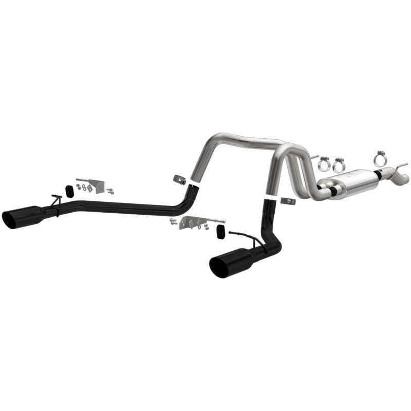 Load image into Gallery viewer, Magnaflow 21 Ford F-150 Street Series Cat-Back Performance Exhaust System- Dual-Split Rear Exit
