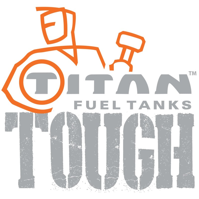 Load image into Gallery viewer, Titan Fuel Tanks 16-19 Nissan Titan XD Cummins Crew Cab 6ft 7in Bed 50 Gallon XXL Mid-Ship Fuel Tank
