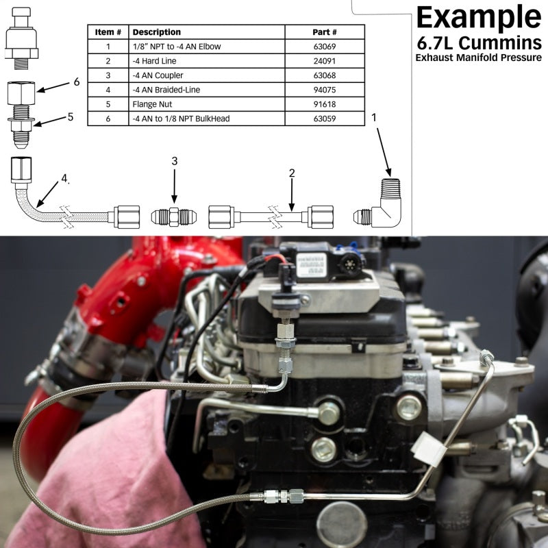Load image into Gallery viewer, Banks Power Pressure Sensor Remote Mount Kit for High-Temperature/Drive Pressure Measurements
