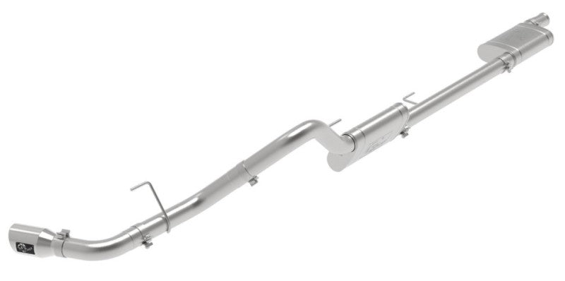Load image into Gallery viewer, aFe Apollo GT Series 409 Stainless Steel Cat-Back Exhaust 2020 Jeep Gladiator 3.6L - Polished Tip
