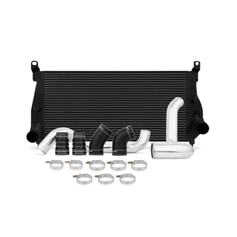 Load image into Gallery viewer, Mishimoto 02-04.5 Chevrolet 6.6L Duramax Intercooler Kit w/ Pipes (Black)
