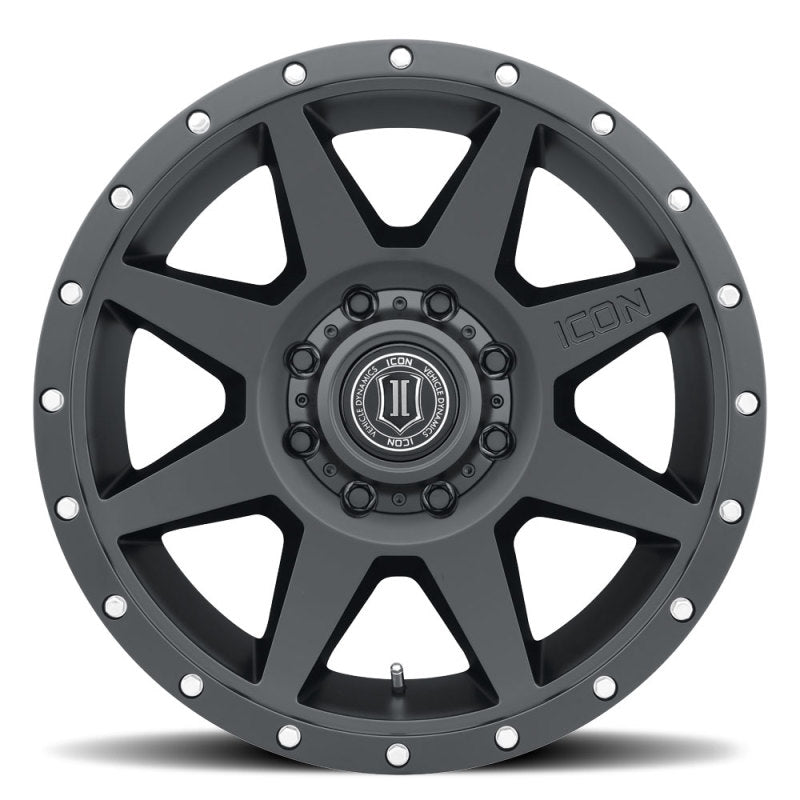 Load image into Gallery viewer, ICON Rebound 20x9 8x170 6mm Offset 5.25in BS Satin Black Wheel
