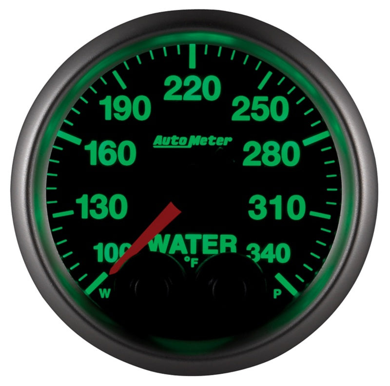 Load image into Gallery viewer, Autometer Elite 52mm 100-340 Deg F Water Temperature Peak and Warn Gauge w/ Electonic Control
