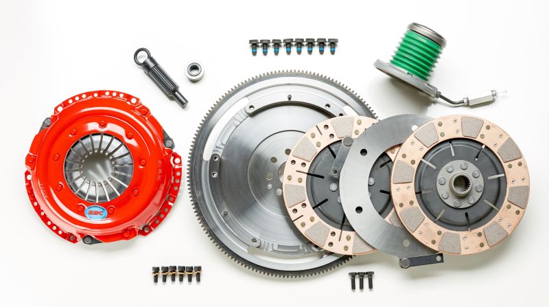 Load image into Gallery viewer, South Bend 05-10 Ford Mustang 4.6L (10T) Comp Dual Disc Kit w/ Flywheel
