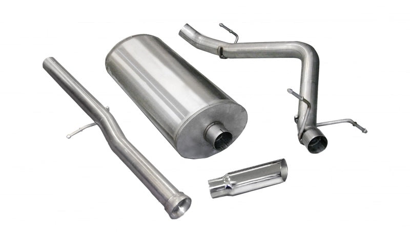 Load image into Gallery viewer, Corsa 2011-2013 Chevrolet Silverado Crew Cab/Short Bed 1500 6.2L V8 Polished Sport Cat-Back Exhaust
