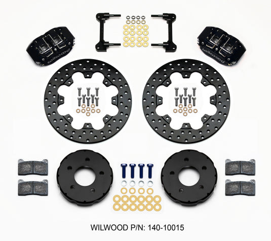 Wilwood Dynapro Radial Front Drag Kit 11.75in Drilled 94-04 Mustang