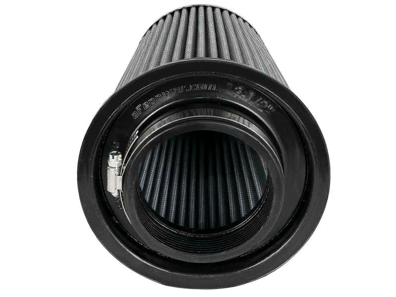 Load image into Gallery viewer, aFe Magnum FLOW Pro DRY S Air Filter 3-1/2in F x 6in B x 4-1/2in T (Inverted) x 9in H
