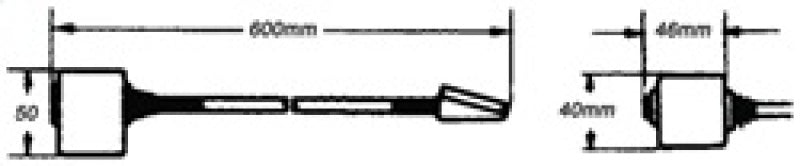 Load image into Gallery viewer, Hella Reading Lamp Black Mg12 2Ab
