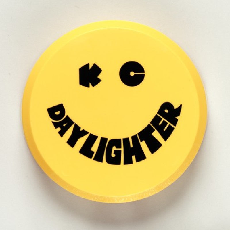 Load image into Gallery viewer, KC HiLiTES 6in. Round Hard Cover for Daylighter/SlimLite/Pro-Sport (Single) - Yellow w/Black Smile
