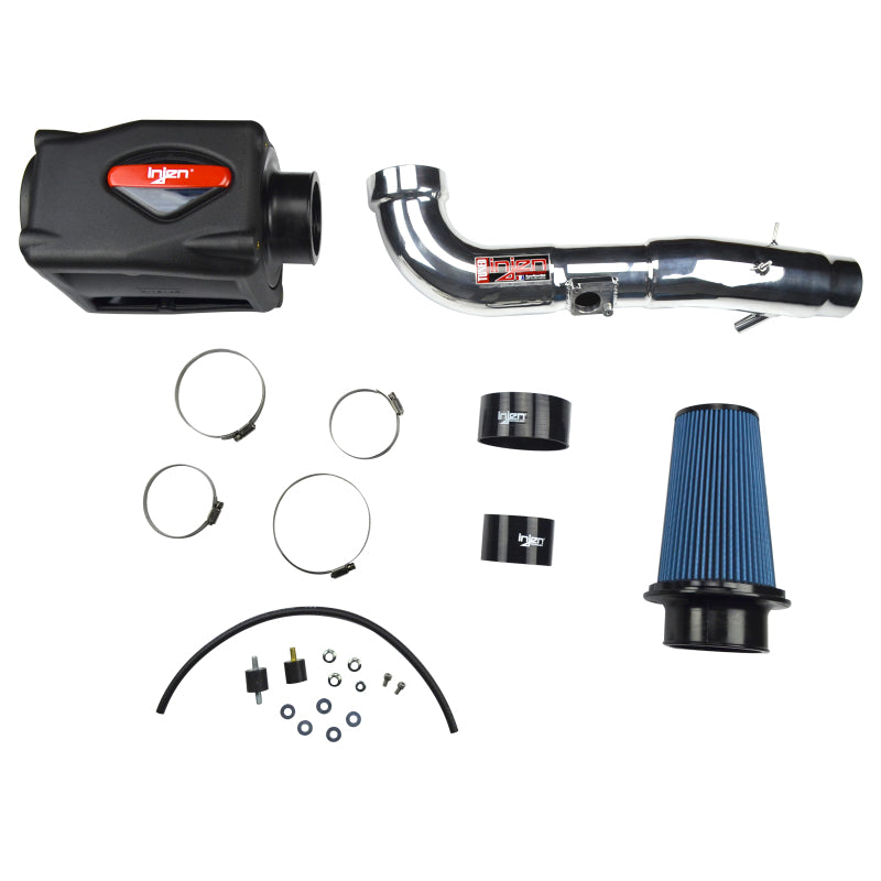 Load image into Gallery viewer, Injen 06-09 FJ 4.0L V6 w/ Power Box Polished Power-Flow Air Intake System
