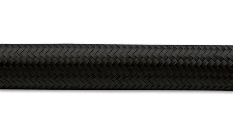 Load image into Gallery viewer, Vibrant -4 AN Black Nylon Braided Flex Hose (2 foot roll)
