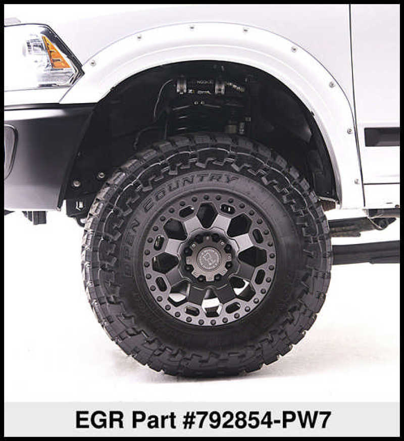 Load image into Gallery viewer, EGR 10+ Dodge Ram HD Bolt-On Look Color Match Fender Flares - Set - Bright White
