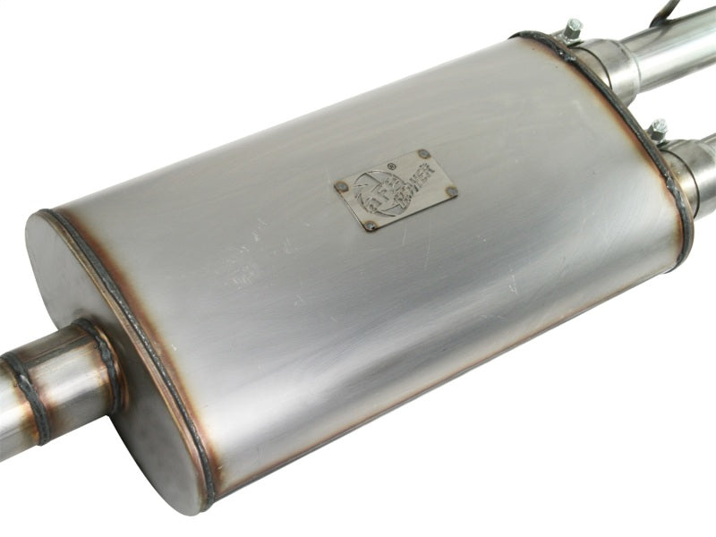 Load image into Gallery viewer, aFe MACHForce XP Exhaust Cat-Back SS-409 07-09 Toyota Tundra V8-5.7L w/ Black Tip
