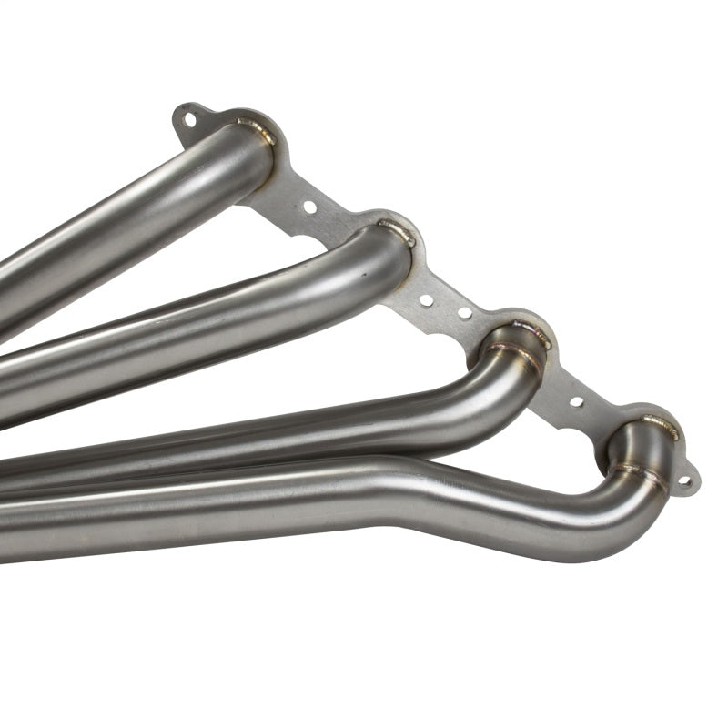 Load image into Gallery viewer, BBK 10-15 Camaro LS3 L99 Long Tube Exhaust Headers With Converters - 1-3/4 304 Stainless
