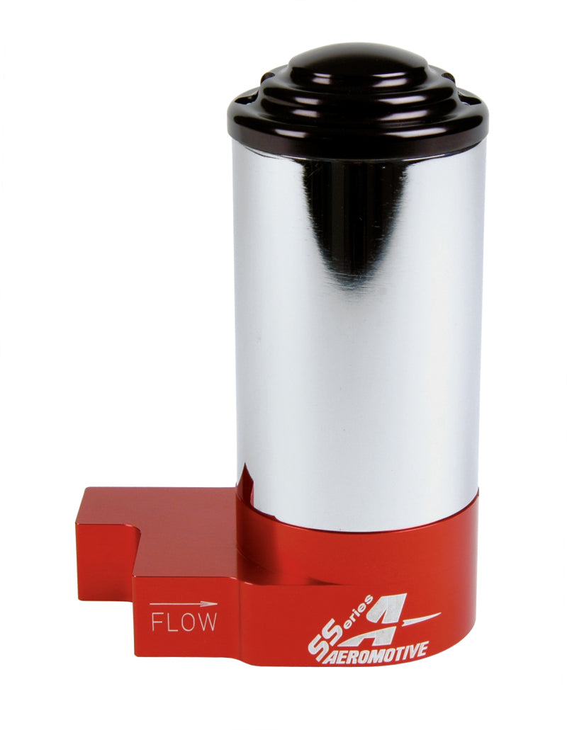 Load image into Gallery viewer, Aeromotive SS Series Billet (14 PSI) Carbureted Fuel Pump w/AN-8 Inlet and Outlet Ports
