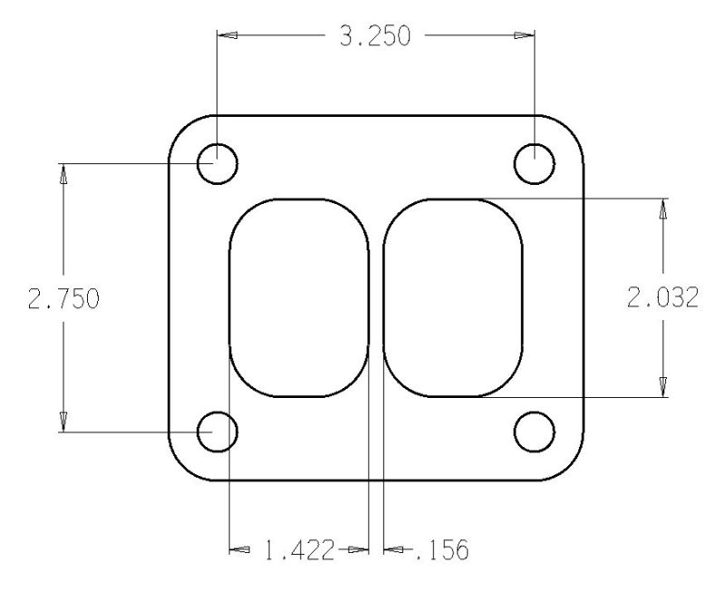 Load image into Gallery viewer, Cometic Turbo FLG T-Series Exhaust Inlet .010in Exhaust Gasket
