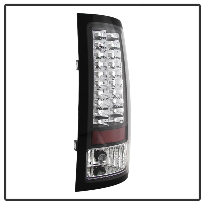 Load image into Gallery viewer, Spyder GMC Sierra 07-13 (Not fit 3500 Dually 4 Rear Wheels)LED Tail Lights Black ALT-YD-GS07-LED-BK

